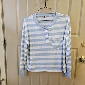 Striped long sleeve shirt